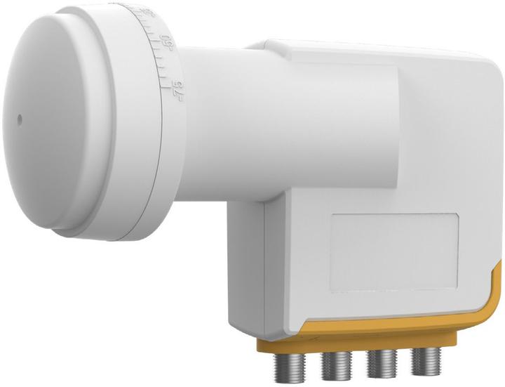 inverto Unicable II 40 mm LNB, 3 × Unicable Port, 1 × Legacy Port - IDLU-32L410-BMR1L-1PN (Quad LNB, 40mm)