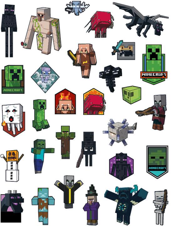 Produktbild Panini Minecraft: 1001 Sticker: Stickern - Rätseln - Ausmalen