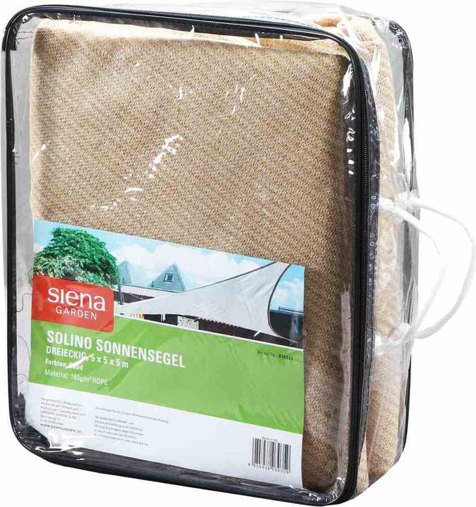 Produktbild Siena Garden Sonnensegel (500 x 500 x 500 cm)