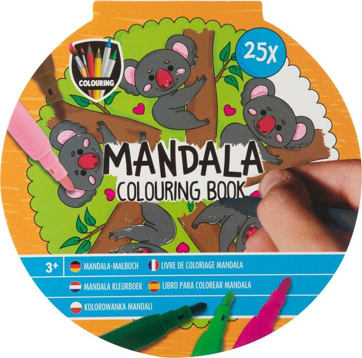 Image du produit Grafix Livre de coloriage Mandala, 25 pages à colorier