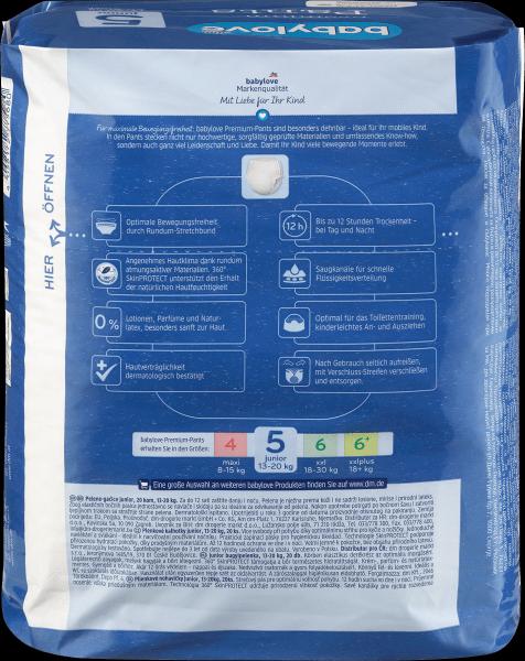 Image du produit dm babylove Pants Premium Junior (Taille 5, Pack, 20 pièce(s))