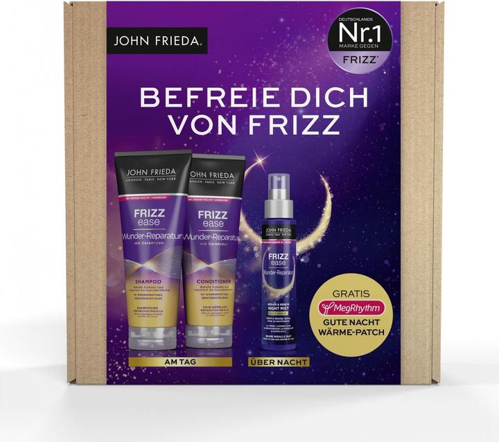 Immagine prodotto John Frieda Frizz Ease - Set di meraviglie notturne (Set per la cura dei capelli)