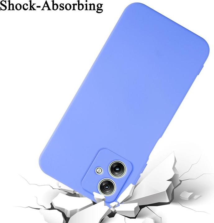 Actual product image Cadorabo Case for Motorola Moto G54 TPU in liquid protection silicone design (Motorola Moto G54)