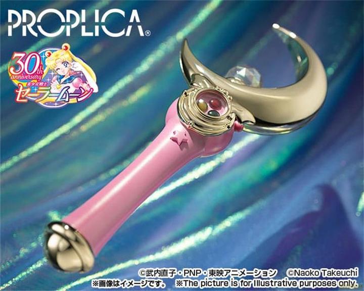 Immagine prodotto Bandai Sailor Moon Proplica Replica 1/1 Scettro della Luna Edizione Colore Brillante 26 cm
