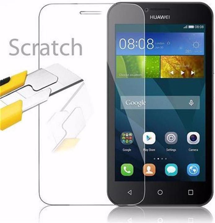 Actual product image Cadorabo display protection glass (1 Piece, Huawei Ascend Y541, Huawei Ascend Y540, Huawei Y5C, Huawei Y5, Huawei Ascend Y520)