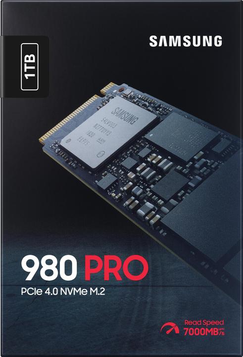 Actual product image Samsung 980 Pro (1000 GB, M.2 2280)