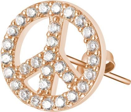 Produktbild Rosato Bronze single earrings with zircons Peace Storie RZO024 (L)
