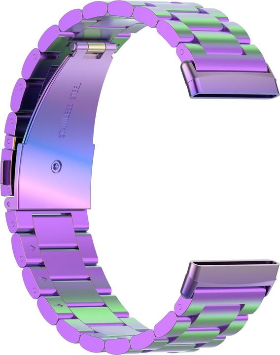 Produktbild Cover-Discount Fitbit Versa / Sense- Edelstahl Armband Maschen multicolor (Nylon)