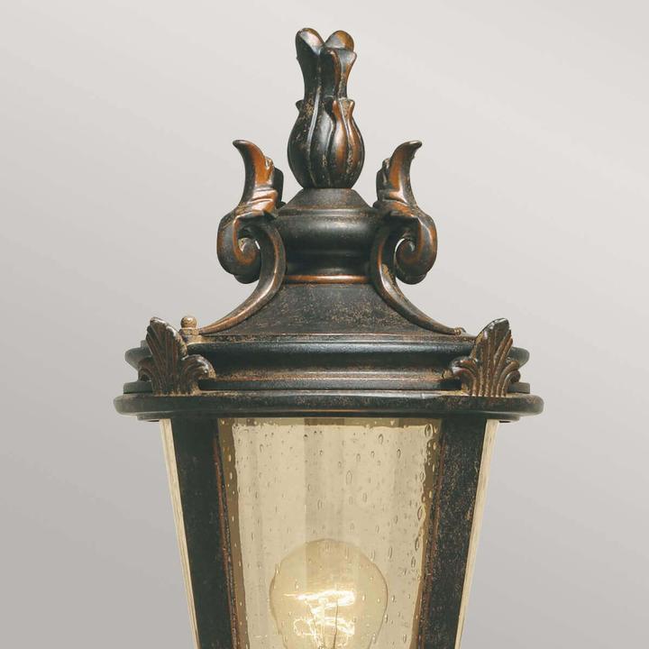 Actual product image Elstead Lighting Baltimore outdoor floor lamp E27 56cm Weathered bronze IP44 (E27, IP44)