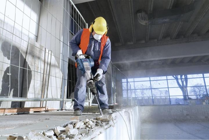 Actual product image Bosch Professional Impact hammer with SDS max GSH 11 VC, with additional handle (Electrical connection)