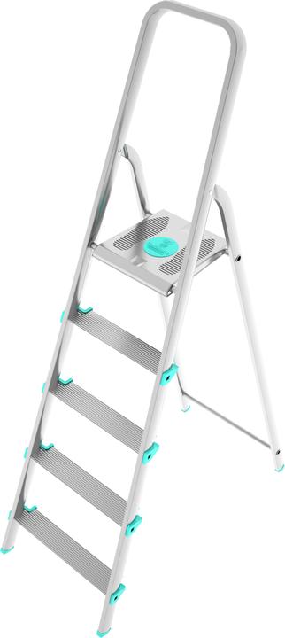 Immagine prodotto Colombo New Scal Scala 5 gradini con gradini antiscivolo e portata fino a 150kg (Ponteggio)