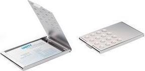 Image du produit Durable Etui pour cartes de visite Business Card Box Chrome (95 x 58 mm)