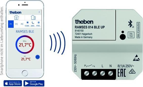 Image du produit Theben RAMSES 814 BLE UP