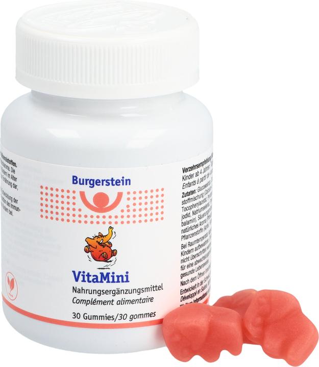 Immagine prodotto Burgerstein VitaMini (30 Pezzo/i, Gomme, 140 g)