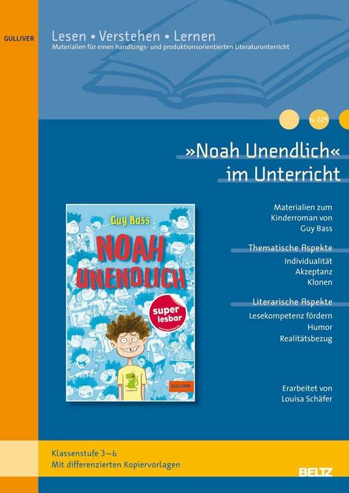 Immagine prodotto »Noah unendlich« im Unterricht (Tedesco, Louisa Schäfer, 2024)