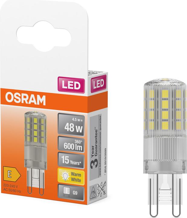 Actual product image Osram Pin (G9, 4.80 W, 600 lm, 1 x, E)