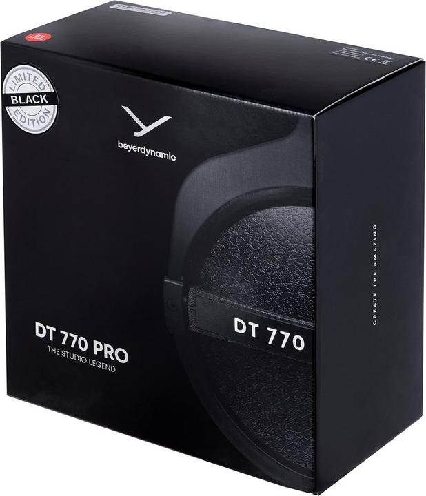 Image du produit Beyerdynamic DT 770 Pro Juodas Limited Edition (pas de réduction du bruit, Filaire)
