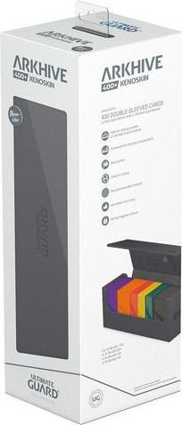 Produktbild Ultimate Guard Kartenbox XenoSkin Arkhive Monocolor 400+ Grau