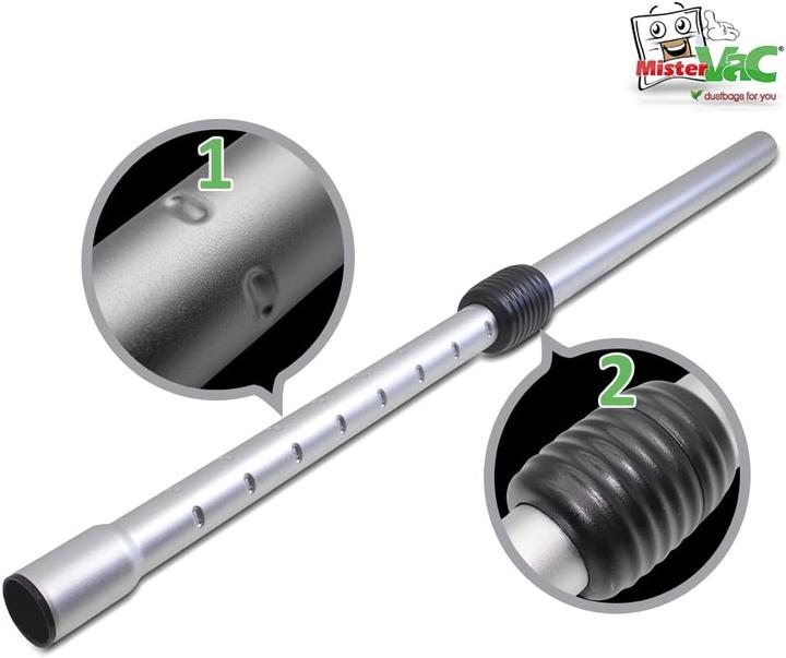 Image du produit MisterVac Tube d'aspirateur télescopique