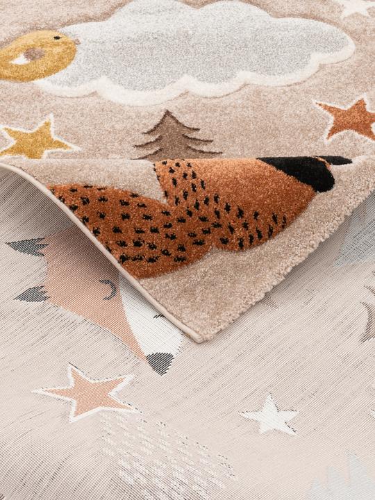Actual product image Pergamon Maui Kids fox and bear (200 x 140 cm)