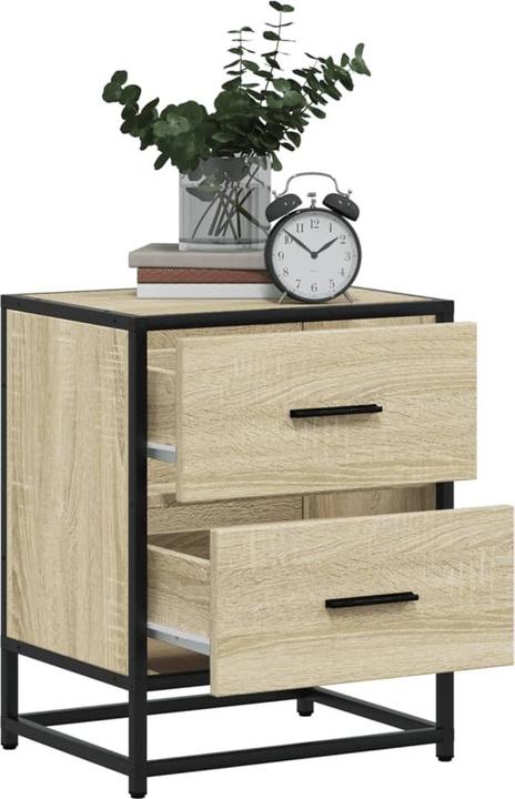 Productafbeelding VidaXL Nachtkastje Nachtkastje Nachtkastje Commode Tafel Sonoma eik (40 x 31 x 50 cm)