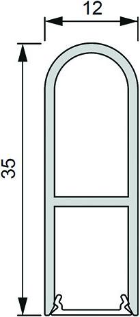Actual product image L&S Clothes rails LED luminaire profile Free