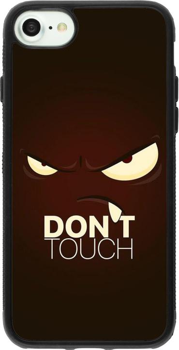 Produktbild PhoneLook Hülle Silikon schwarz Angry Dont Touch (Apple iPhone 7)
