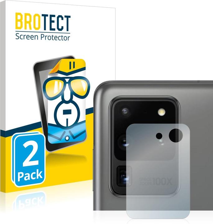 Produktbild BROTECT Schutzfolie Displayschutz Klar (2 Stück, Samsung Galaxy S20 Ultra)