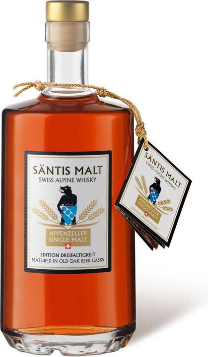 Actual product image Säntis Malt Edition Trinity (Single Malt, 1 x 70 cl)