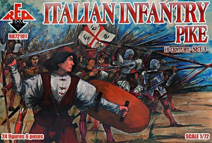 Produktbild Red Box Italian infantry(Pike),16th century,set3