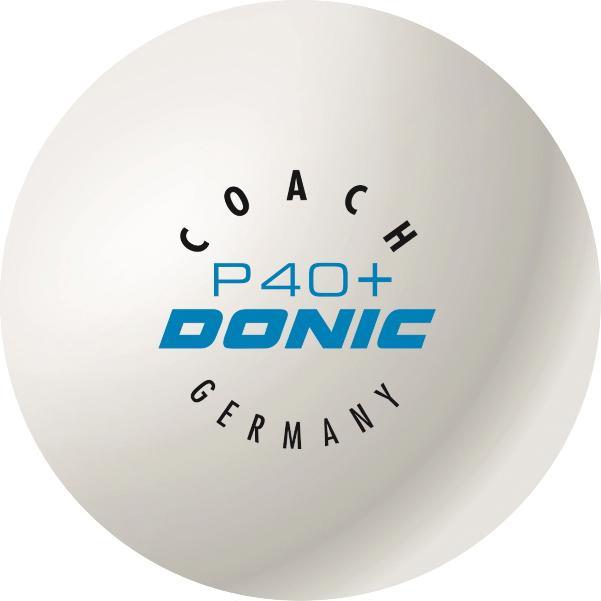 Produktbild Donic Coach P-40+ (120 Stk.)