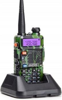 Actual product image Baofeng UV-5R HTQ Camo WALKIE-TALKIE