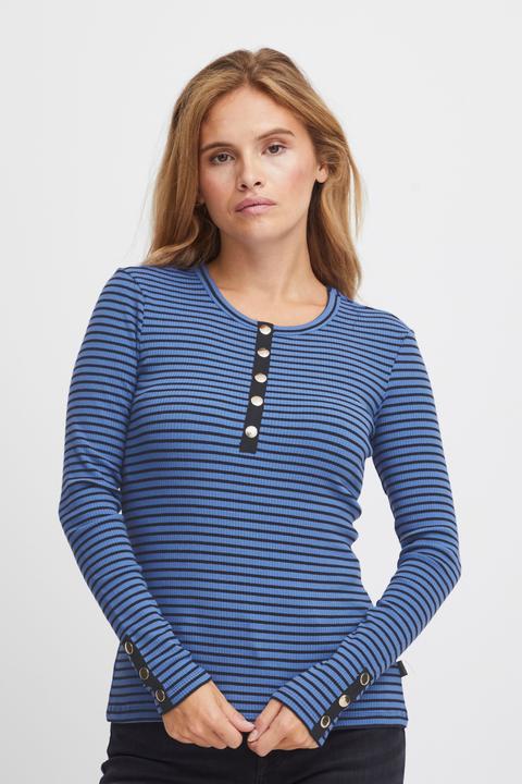 Actual product image Pulz Jeans PZHAVANA Long Sl Tshirt - 50207348 (XL)
