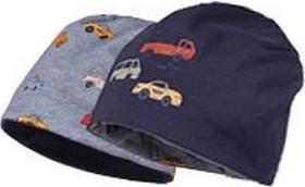 Actual product image Maximo Mütze Beanie reversible Cars Gr. 55 - 57 (55 - 57)