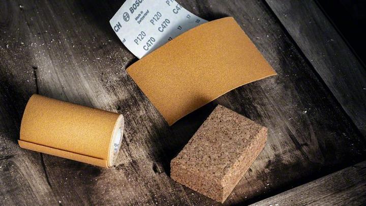 Actual product image Bosch Professional Zubehör EXPERT C470 Sandpaper for hand sanding, 230 x 280 mm, G 80 (80)