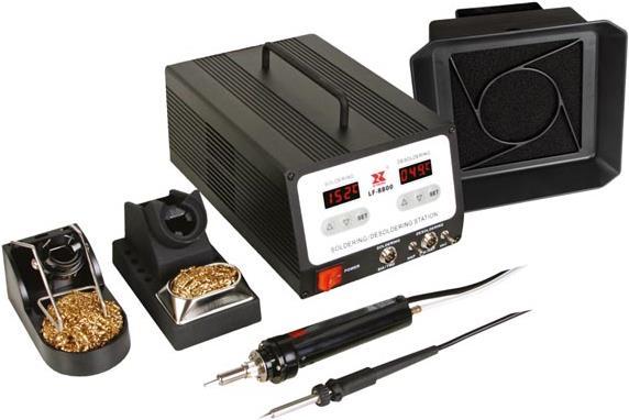 Actual product image Velleman Soldering & Desoldering Station 100W/230V With Variable Temperature