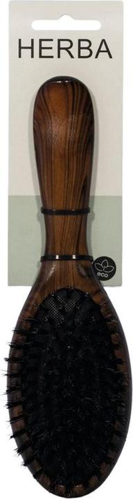 Image du produit Herba Brosse à cheveux en bois de hêtre ovale