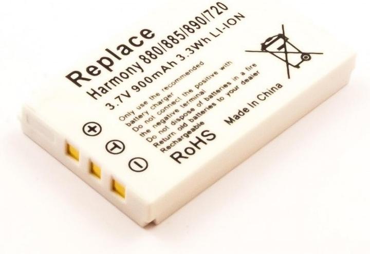 Actual product image AGI 74456 - Battery - LOGITECH HARMONY R-IG7 - White - Lithium-Ion (Li-Ion) - 900 mAh - (1 pcs., Device specific, 900 mAh)