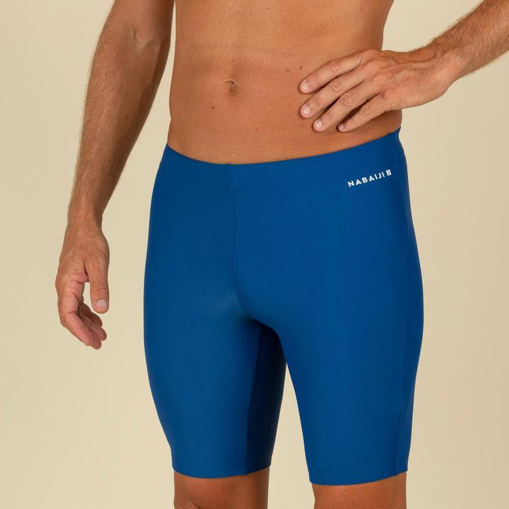Produktbild Nabaiji Men's swimming shorts jammer 100 basic - blue (XXL)
