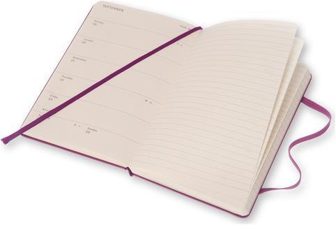 Immagine prodotto Moleskine Calendario settimanale delle note 18M (A6, Inglese)