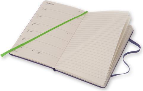 Image du produit Moleskine Calendrier semainier 12M (A6, Anglais)