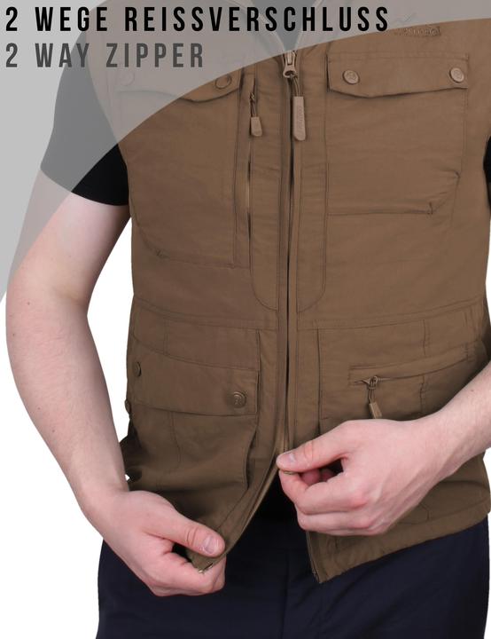Image du produit Normani Gilet d'extérieur pour homme Kudu (XS)