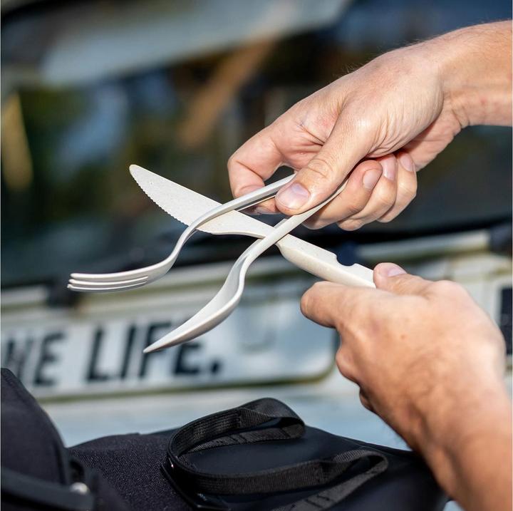 Actual product image Koziol Klikk (3 Piece, Cutlery set)