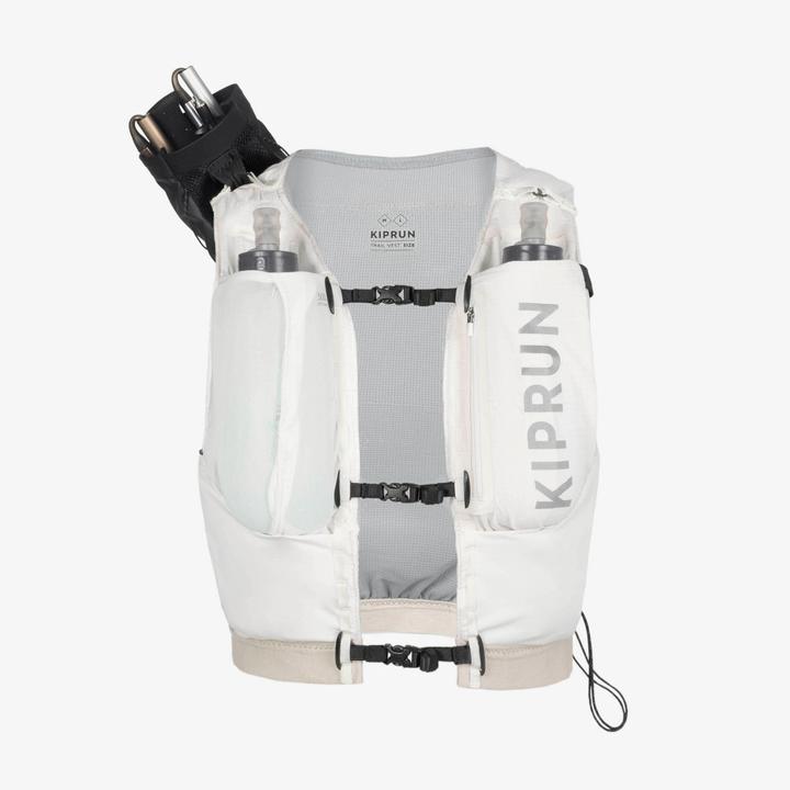 Immagine prodotto Kiprun Laufweste 5 l Damen/Herren Wettkampf Trailrunning - weiss (XXL)