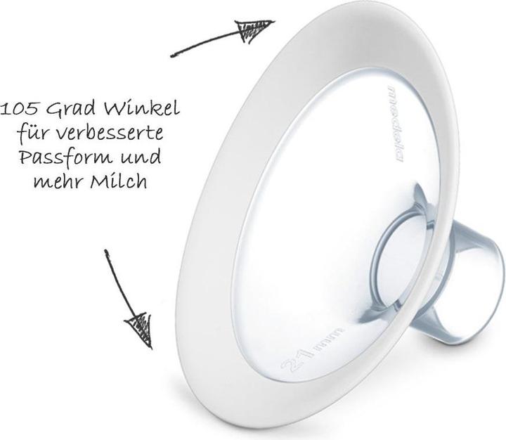 Produktbild Medela PersonalFit Flex, 2 Brusthauben Grösse S (21mm)