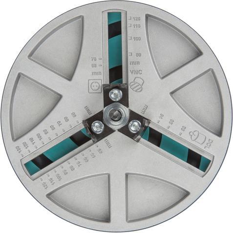 Immagine prodotto wolfcraft Sega a tazza regolabile, Ø 45-90 mm (90 mm)