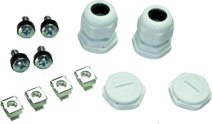 Produktbild Lightwin LWL Spleissbox, 24 Fasern, 24x SC Singlemode, 9/125µm OS2 G657.A1 Pigtail Spleissboxen (1.50 m)