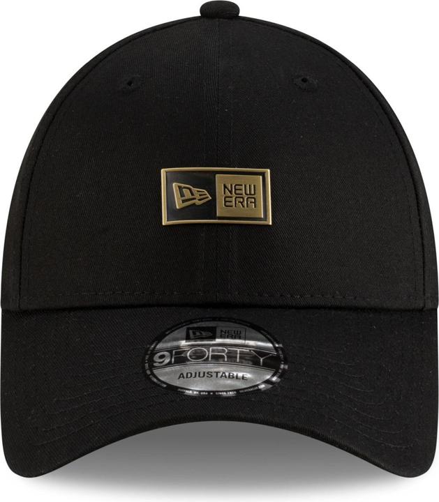 Produktbild New Era 9Forty Strapback Cap - METAL BADGE schwarz