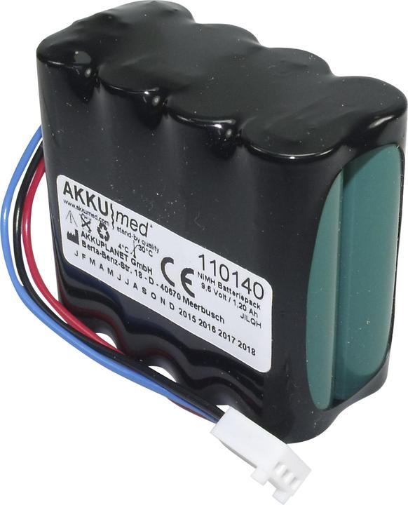 XCell NiMH Akku passend für Dräger Oxipac 2500 (1 Stk., 1200 mAh, Akku)