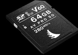 Image du produit Angelbird AV PRO V60 (64 Go, SDXC, U3, UHS-II)